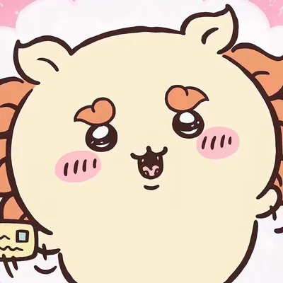 うるうるお目々で微笑むかわいいシーサーのアップアイコン