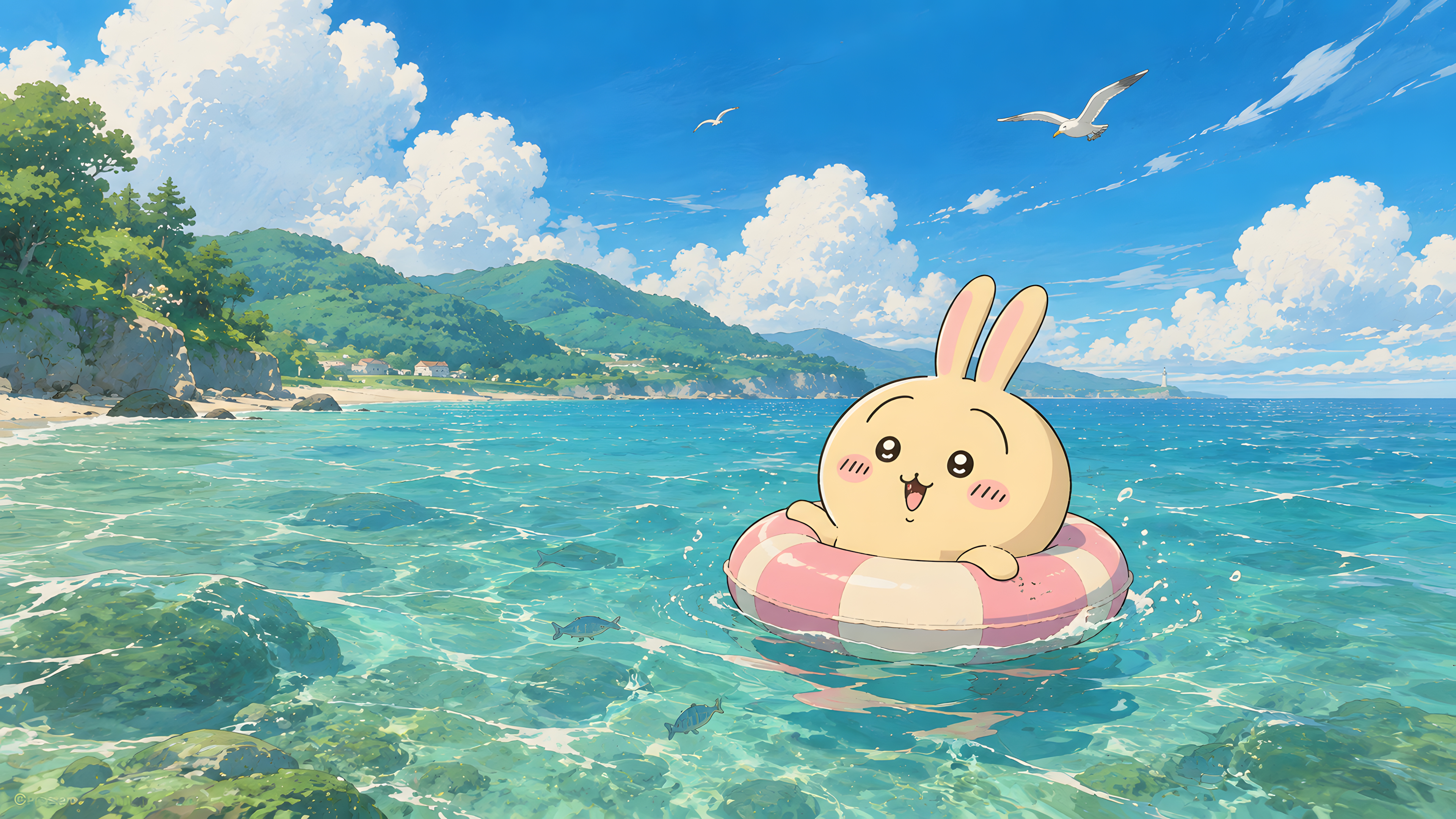 Usagi Character Desktop PC Laptop Wallpaper Chiikawa Wallpaper Usagi Character Desktop PC Laptop Wallpaper Chiikawa Wallpaper
