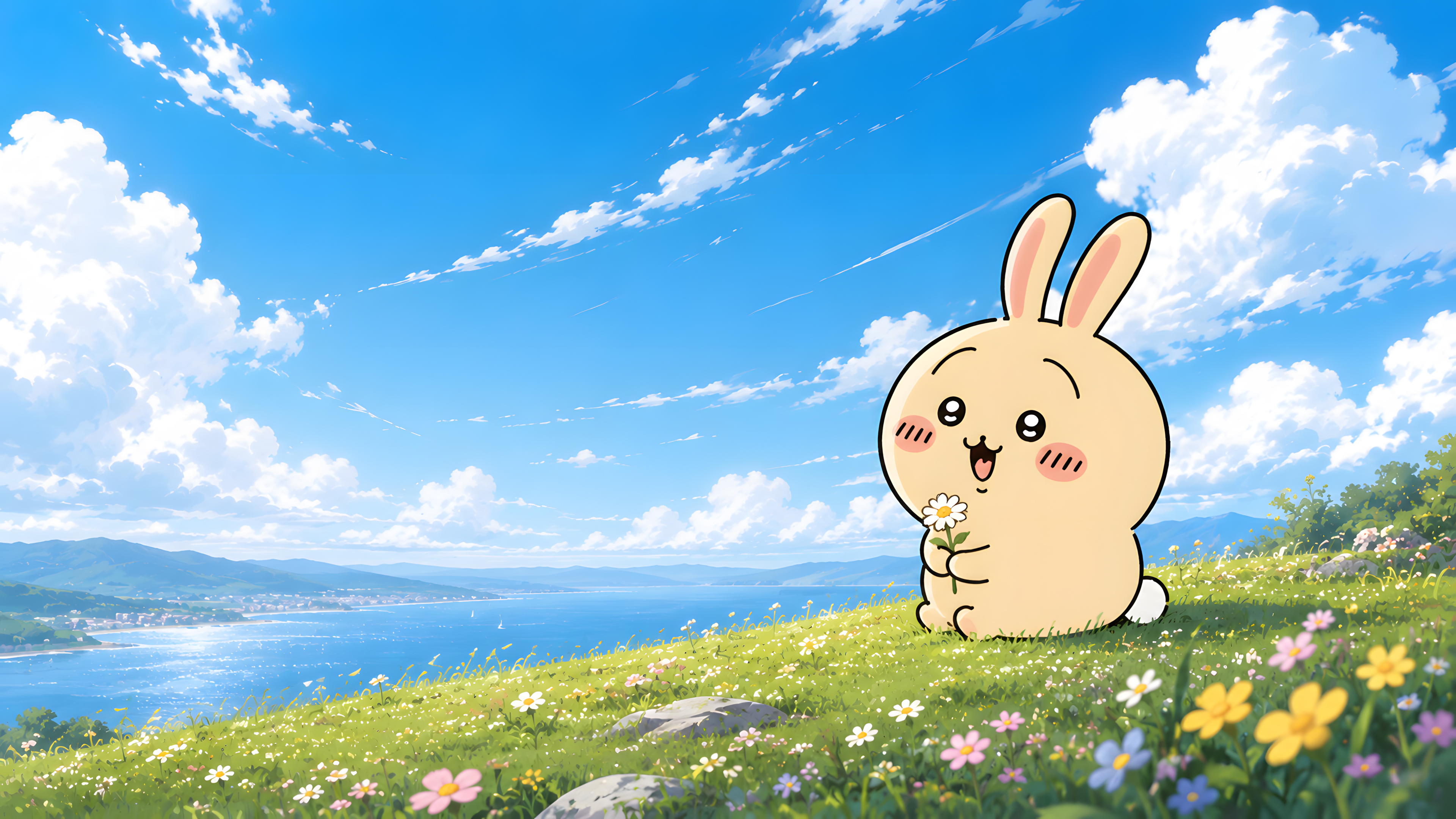 Usagi Character Desktop PC Laptop Wallpaper Chiikawa Wallpaper Usagi Character Desktop PC Laptop Wallpaper Chiikawa Wallpaper
