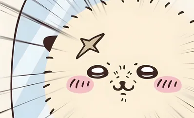 額に傷を持つかっこいいラッコの迫力あるアップシーン PC向けアニメ壁紙