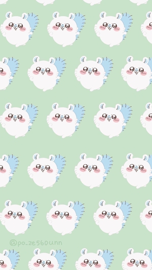 吉伊卡哇系列 飛鼠可愛圖案壁紙